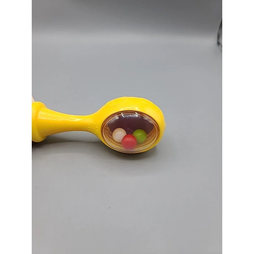 Baby Toys Bundle 4 Soft Plush Rattles Teethers Sensory Variety